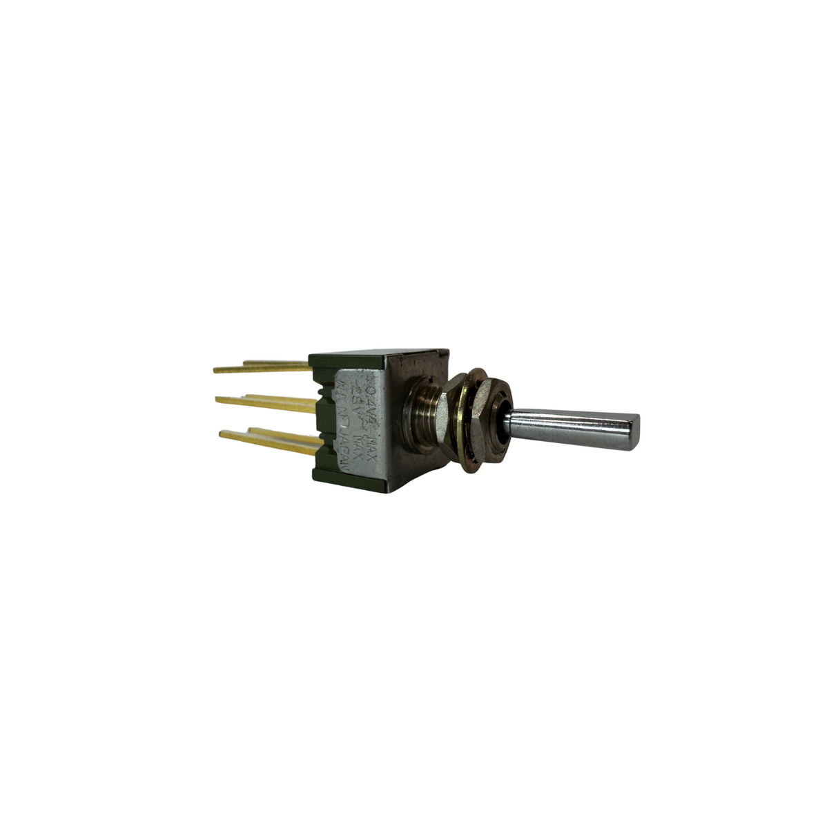 Clear-Com switch, mini toggle, ON/OFF/(ON)