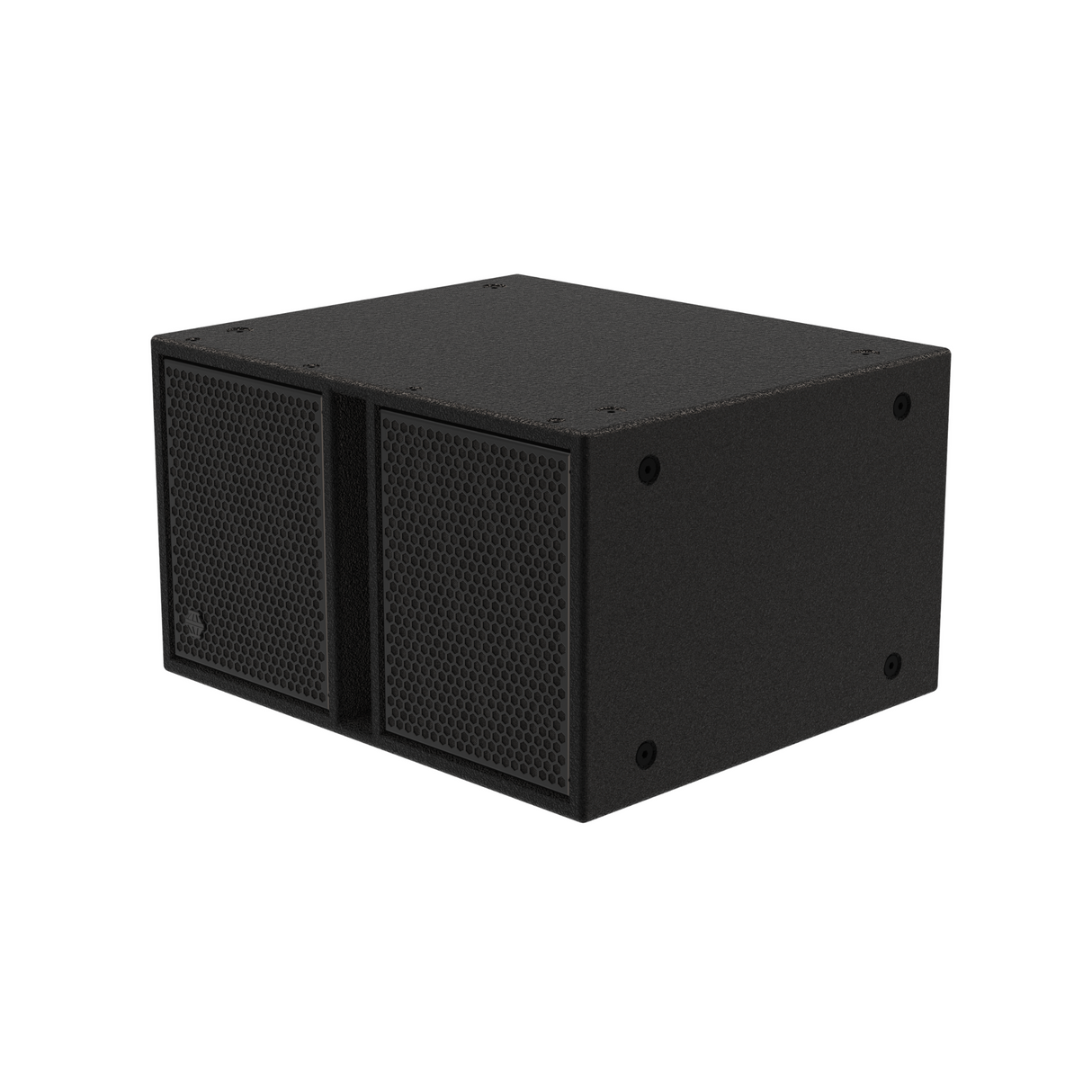 EM Acoustics low profile VLF installation subwoofer, 4 x 8” neo LF, 35Hz – 150Hz, black