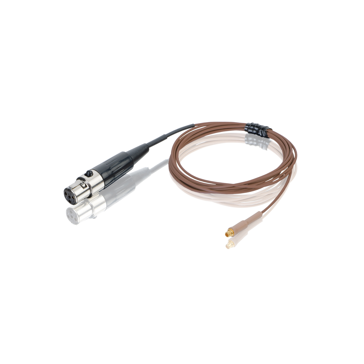 Countryman standard cable only; for E6 (round EarSet) microphone wired for Shure (Switchcraft TA4F),