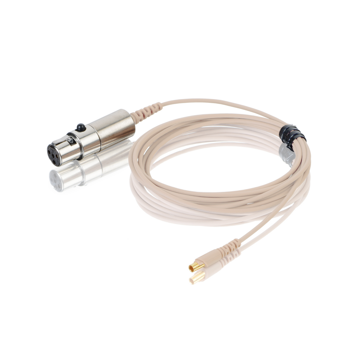 Countryman standard cable only; for E2 (round EarSet) microphone wired for Shure (Switchcraft TA4F),