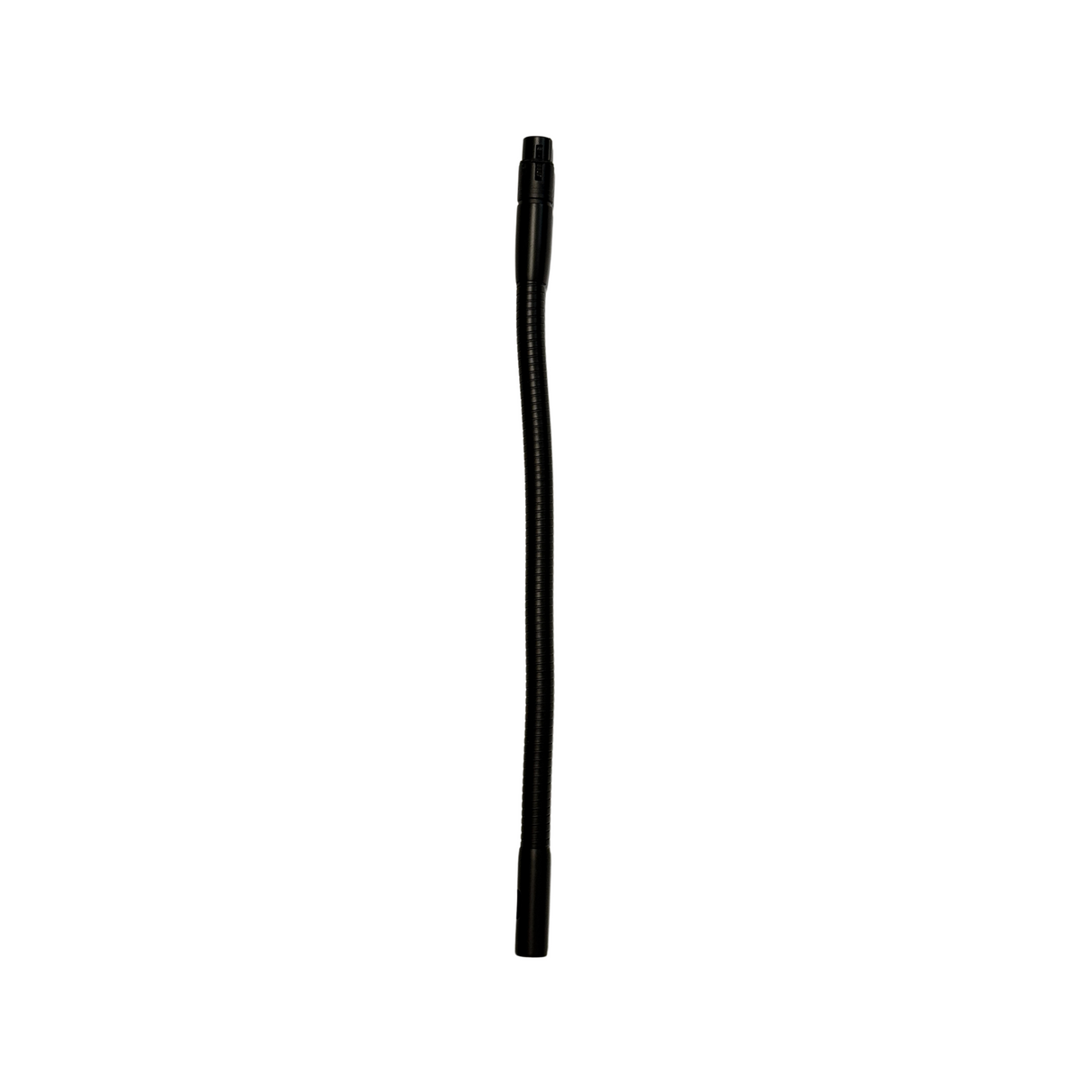 K&M 230/3 gooseneck, XLR female - 3/8in female, 400mm, black