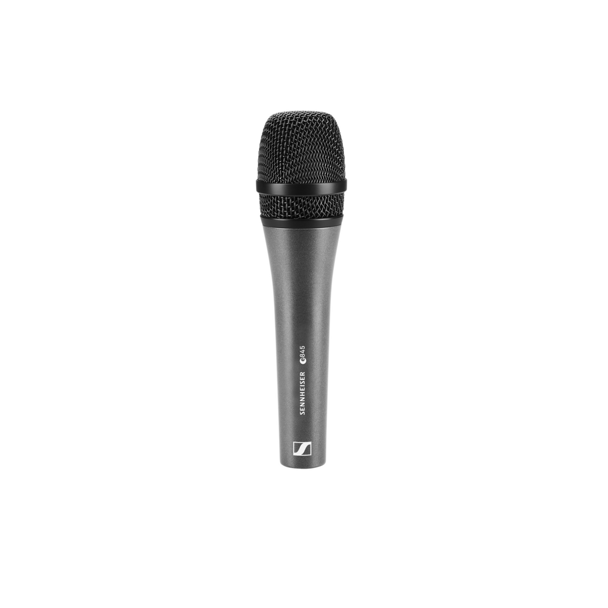 Sennheiser E 845 Vocal microphone, dynamic, super-cardioid, 3-pin XLR-M, anthracite, includes clip a