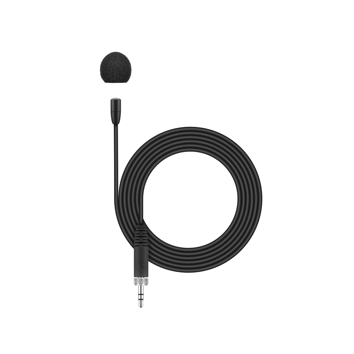 Sennheiser MKE ESSENTIAL OMNI-BLACK Lavalier microphone (omnidirectional, pre-polarized condenser)