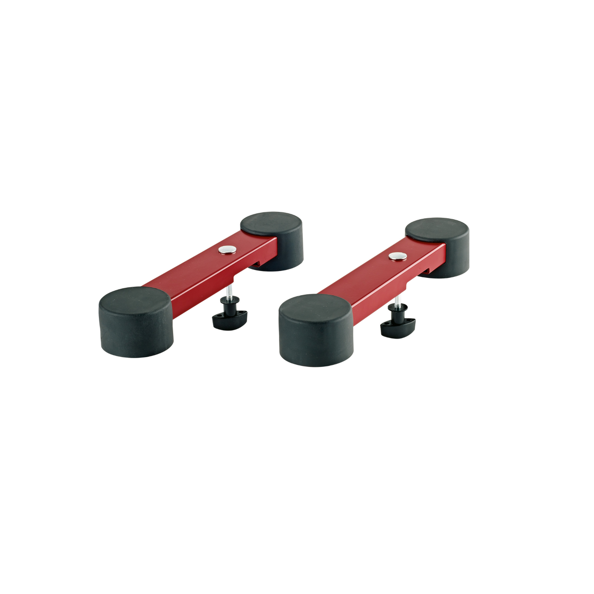 K&M 18827 stage piano support for »Omega«, ruby red
