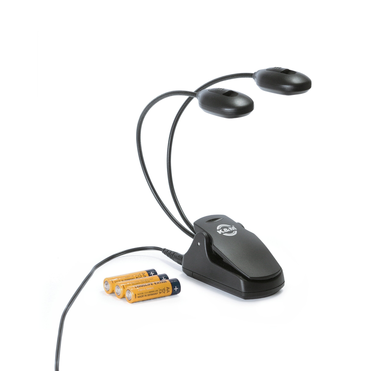 K&M 12270 Music stand light »Twin Head«