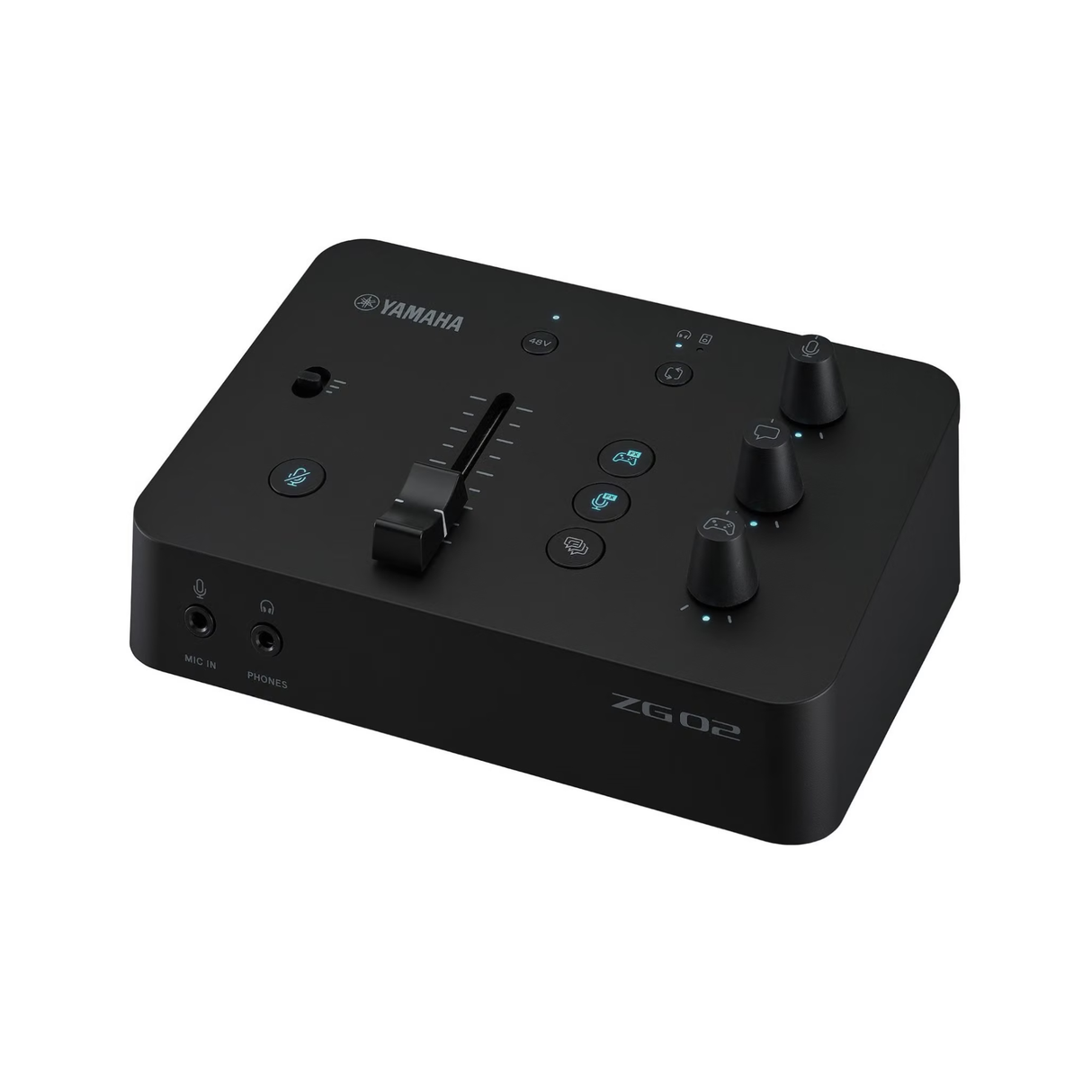Yamaha ZG02 Game Streaming Audio Mixer, optimized for PC Gamer and Streamer