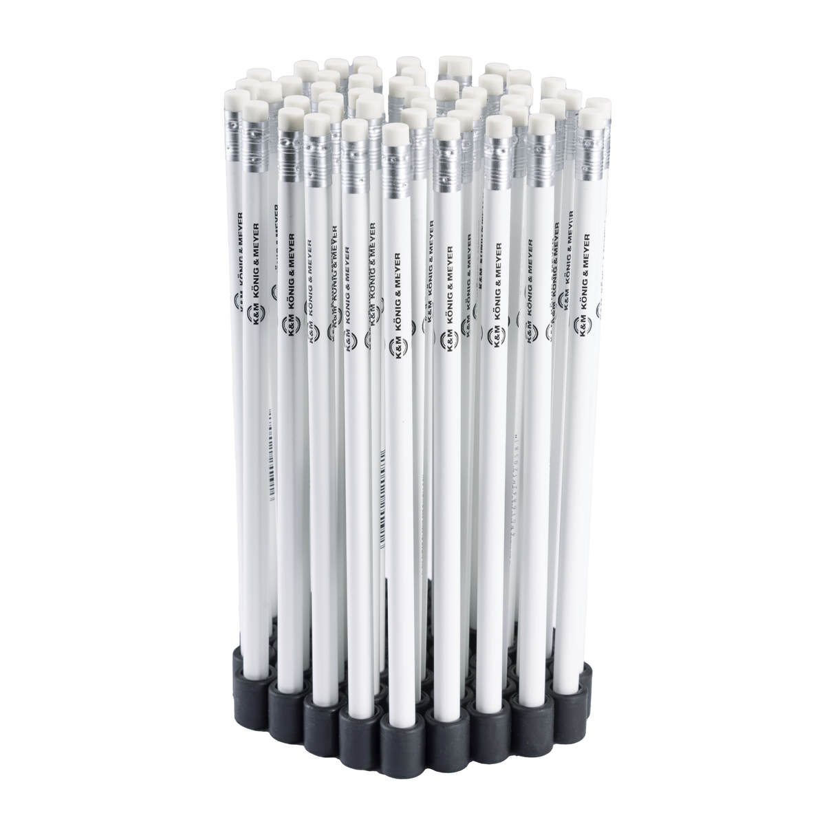 K&M 16099 Holding magnet with pencil, pack of 50, white