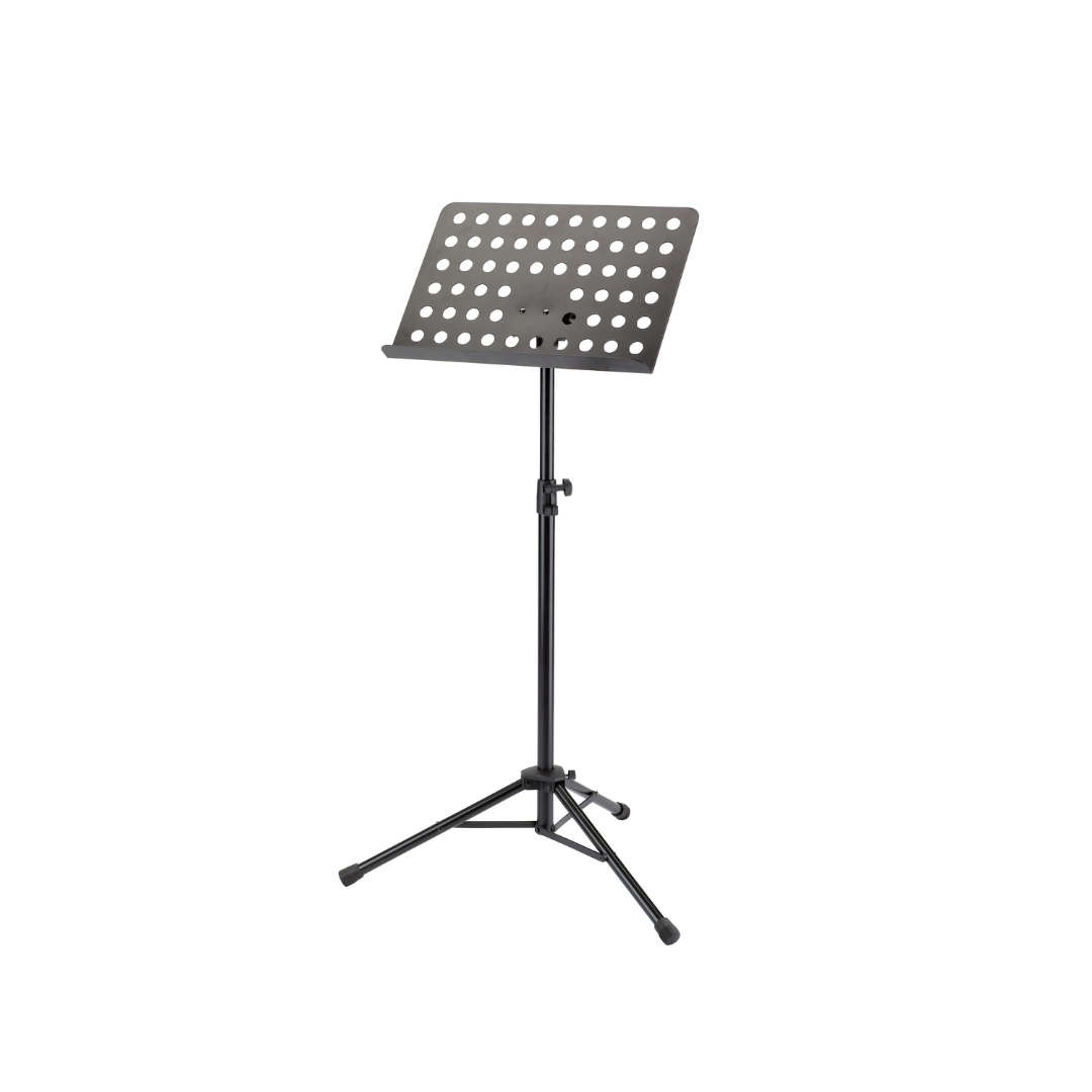 K&M 11940 orchestra music stand, black