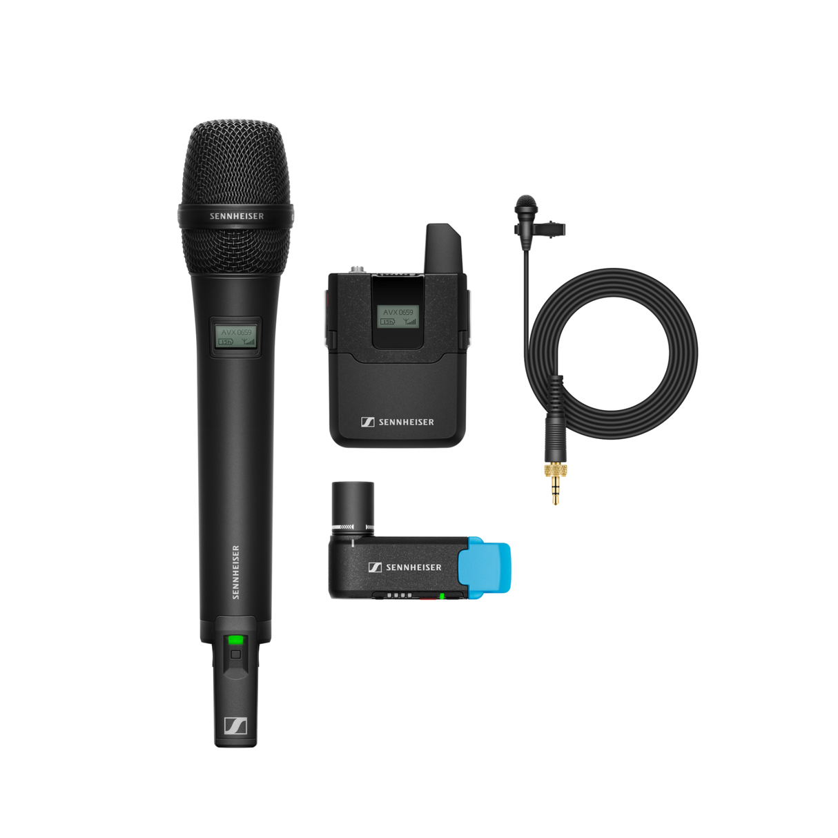 Sennheiser AVX ME2/835 SET-3 Combo set, each