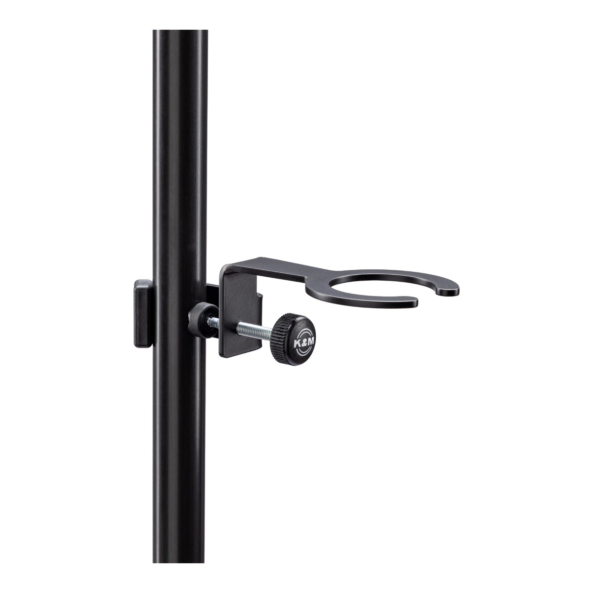 K&M 16017 Stem glass holder, black
