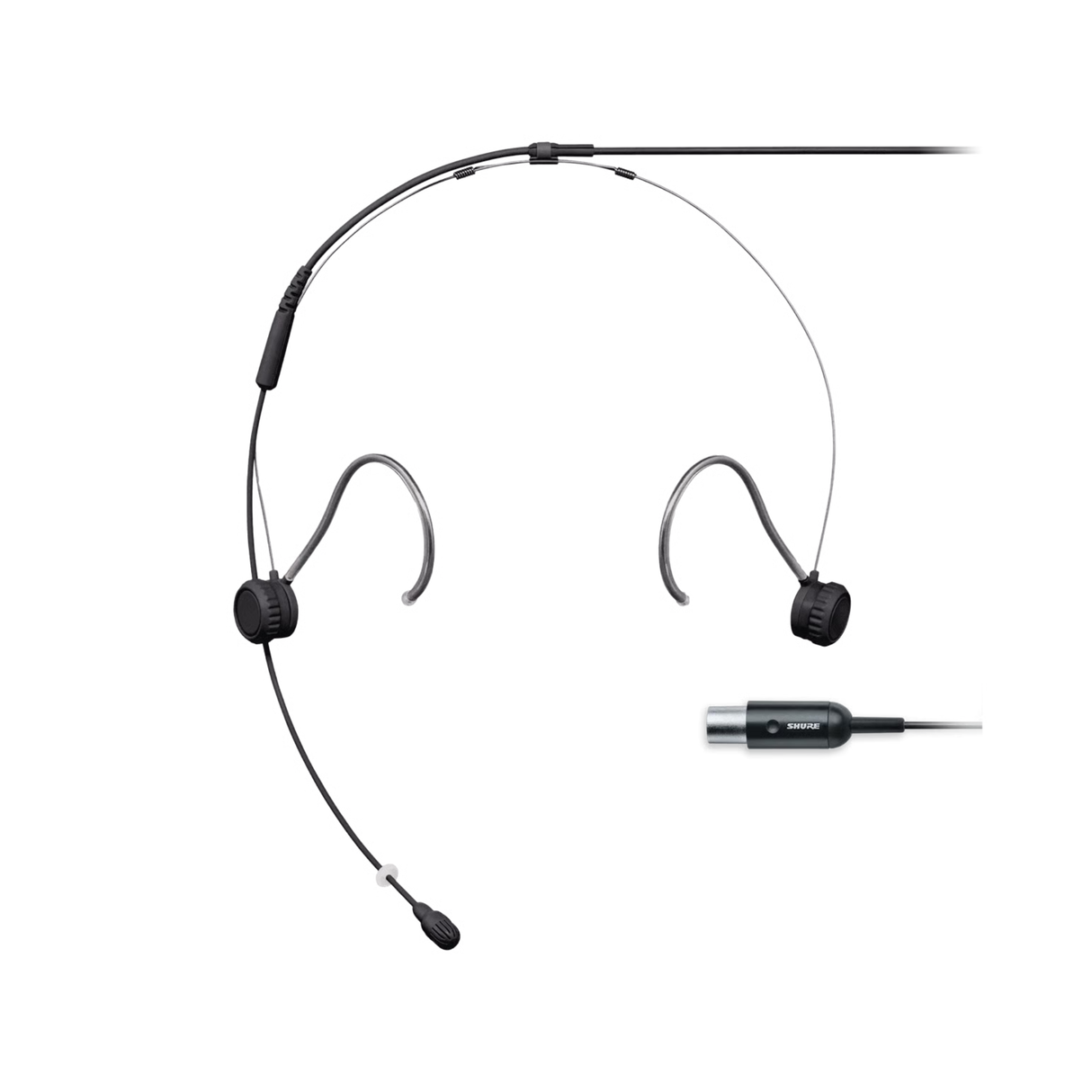 Shure TwinPlex™ TH53 Subminiature Headset Microphone MTQG Black