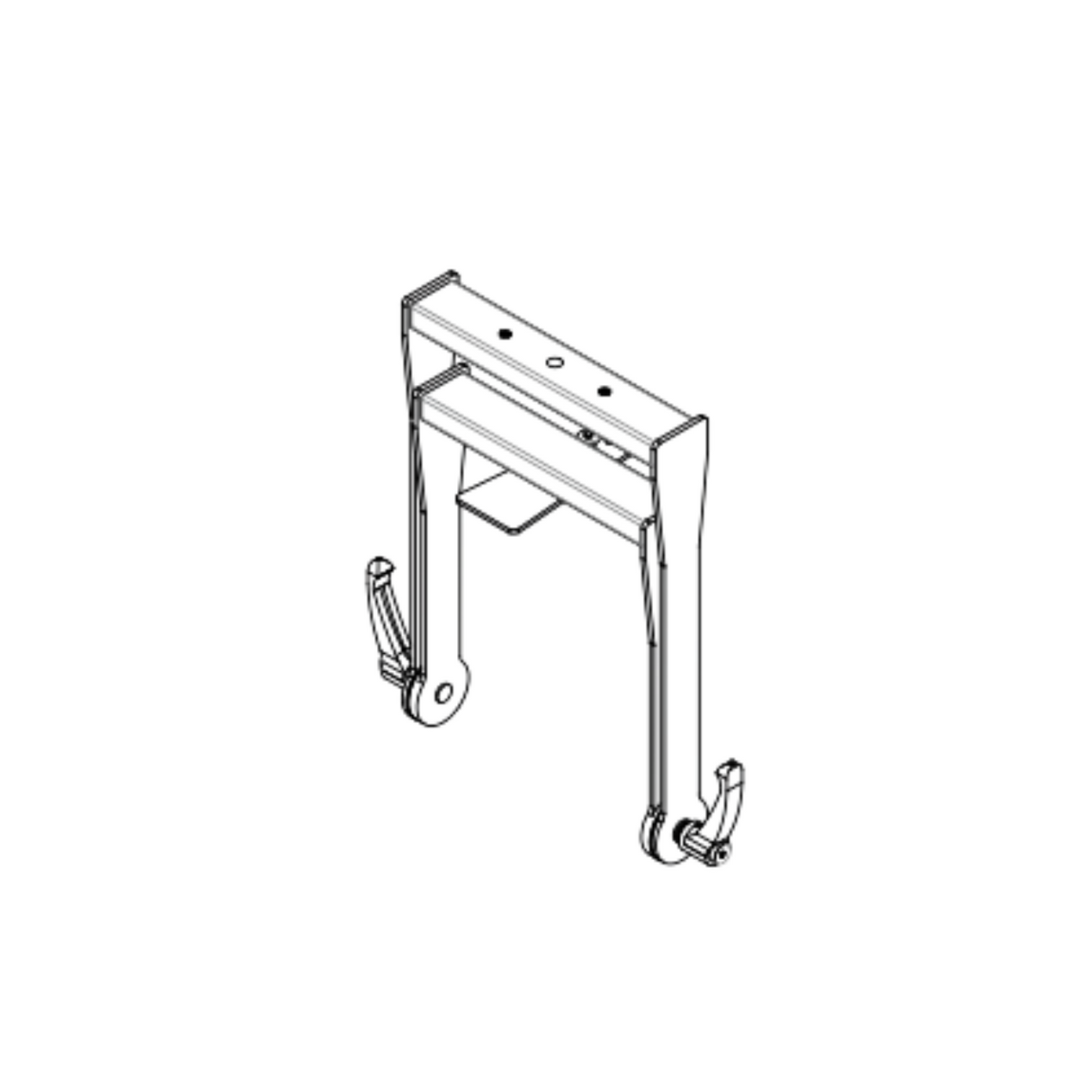 EM Acoustics FC-R8v Vertical flying cradle for R8, black