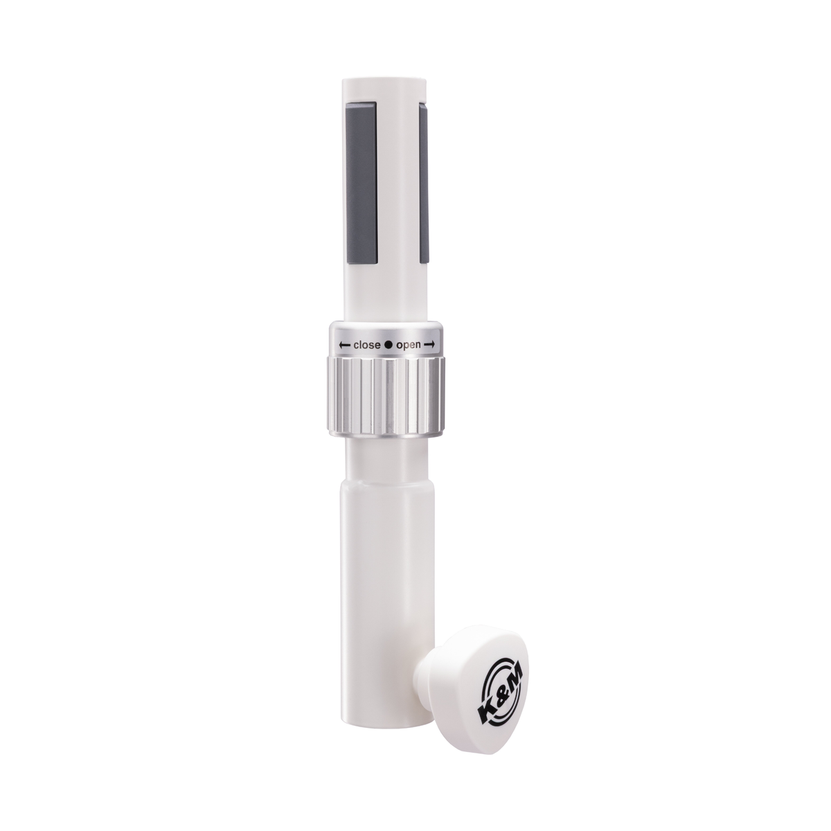 K&M 21441 adapter sleeve "Ring Lock", pure white