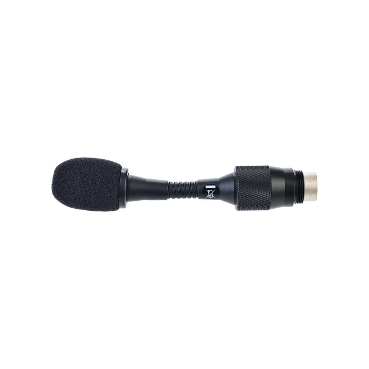 Clear-Com 10cm plug-in gooseneck microphone, black; for 4000, V-series and HelixNet panels