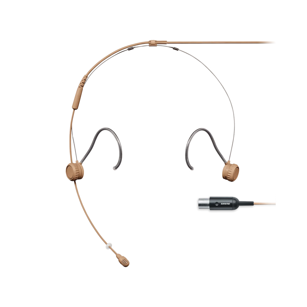 Shure TwinPlex™ TH53 Subminiature Headset Microphone MTQG Cocoa