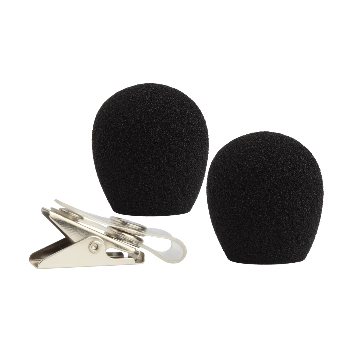 Shure Microphone Windscreen & Clothing Clip for WH10,WH20,WH30 two pack