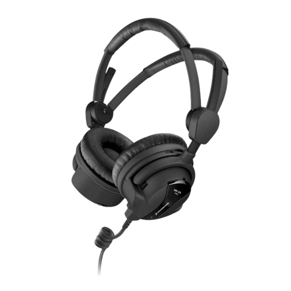 Sennheiser HD 26 HiFi stereo headphones, 100 Ω, compact, steel charger cable 1.5 m, plug 3.5 mm