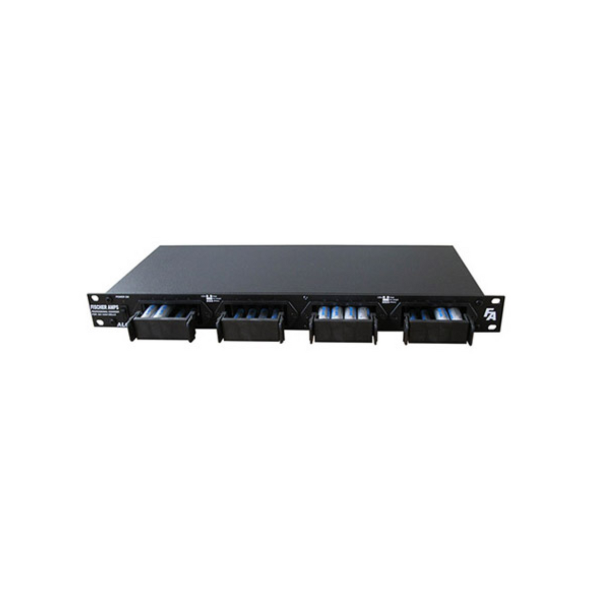 Fischer Amps ALC161 MkII charger; 1U rack-mount for 16 x AA or AAA cells (includes AA/2850 mAh)