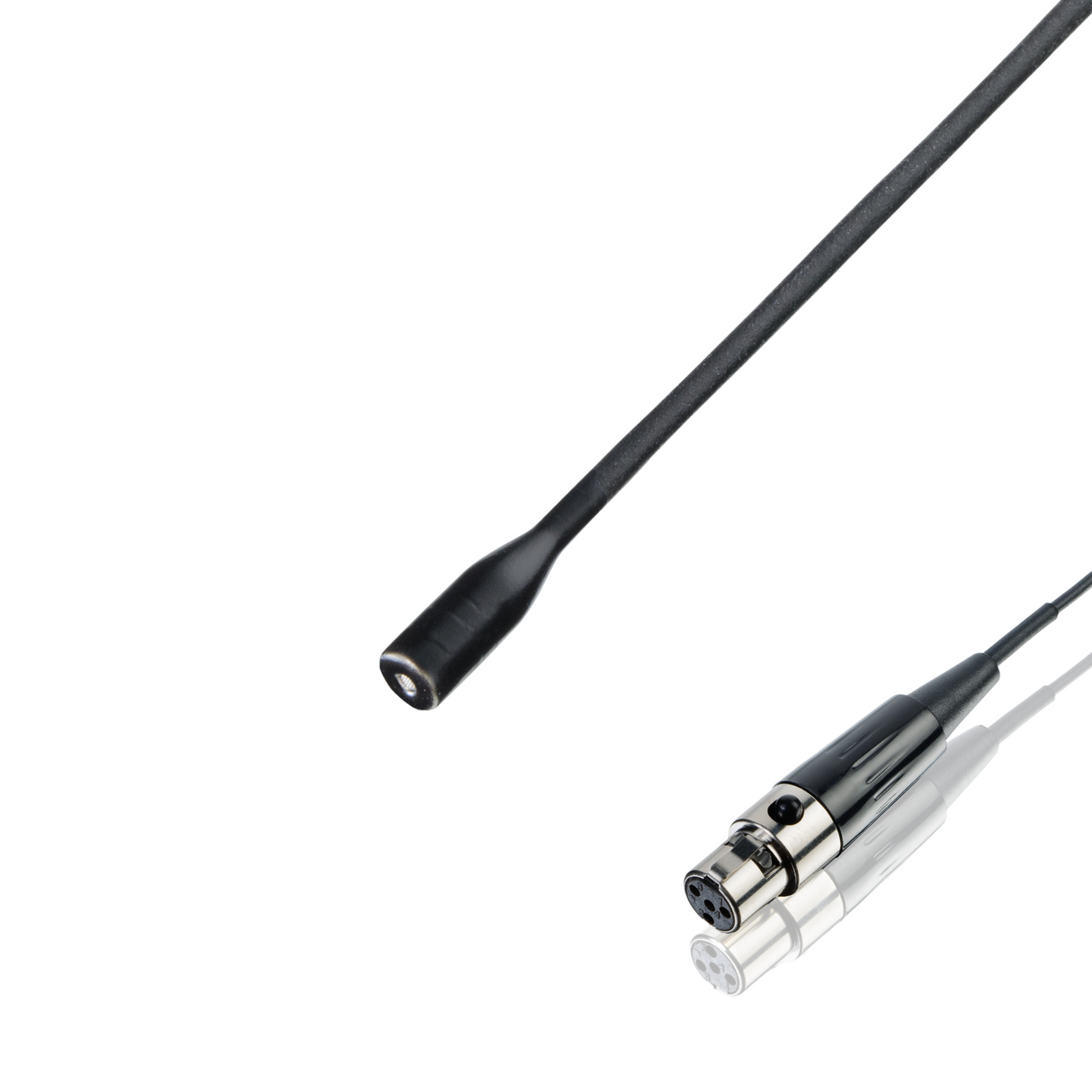 Countryman B6 (miniature round) microphone wired for Revolabs, black