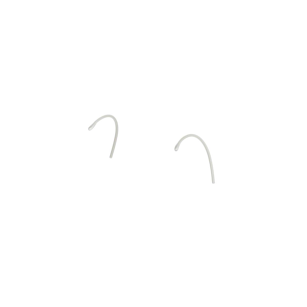 Sennheiser EARHOOK TRANSPARENT, 10 PCS. Earhook accessory for Headmic 4 in the color transparent