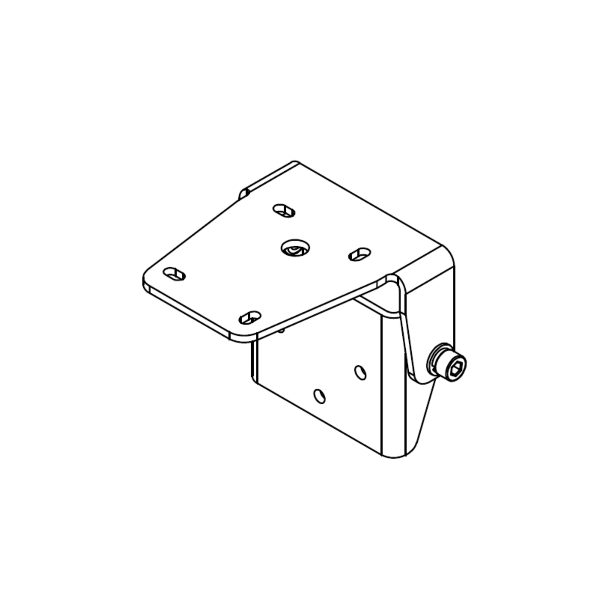 EM Acoustics IB-R4 Installation bracket for R4, White
