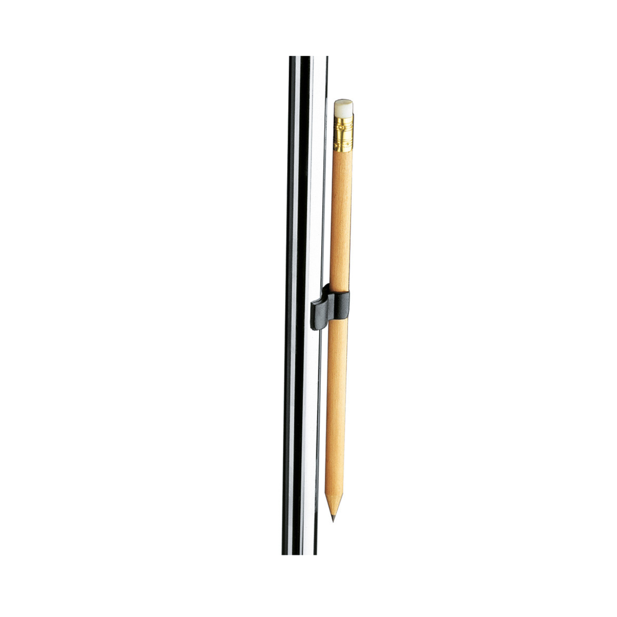K&M 16092 pencil holder, tubing diameter 13-15mm, black