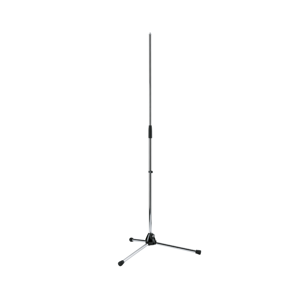 K&M 201A/2 adjustable microphone stand, maximum height 1605mm, chrome