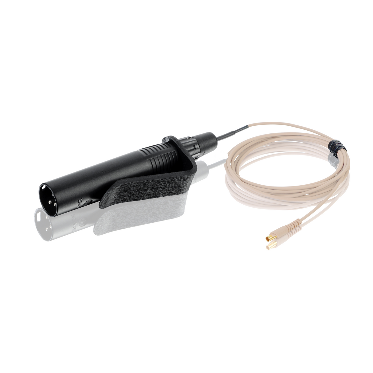 Countryman standard cable only; for E2 (round EarSet) microphone to XLR connector (phantom power), 1