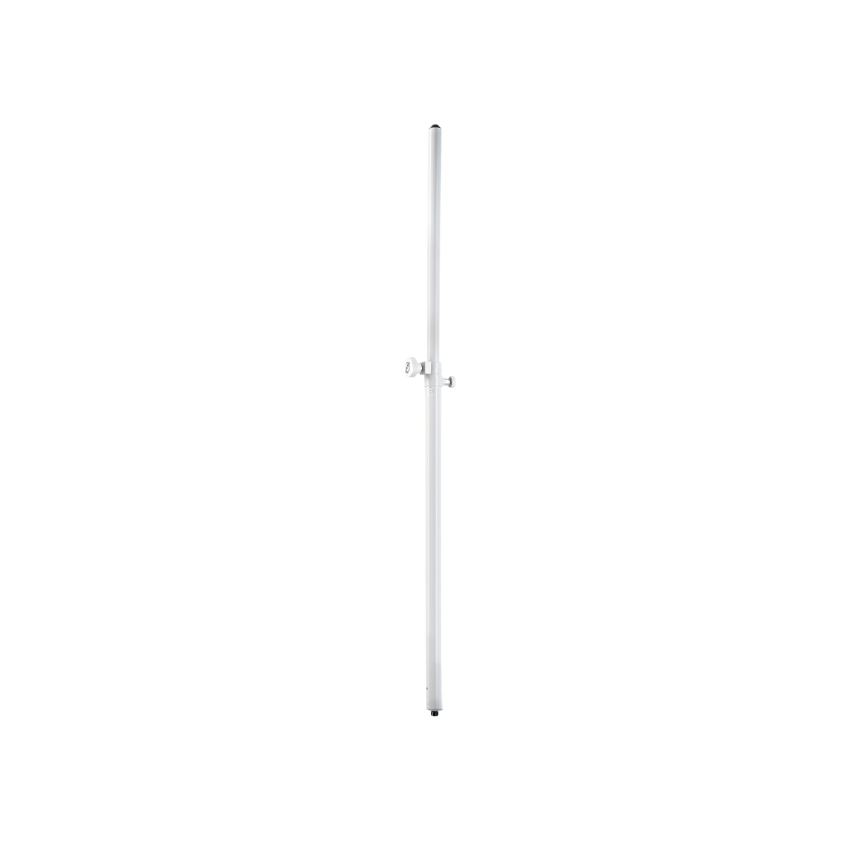 K&M 26736 speaker pole only for 26735, pure white