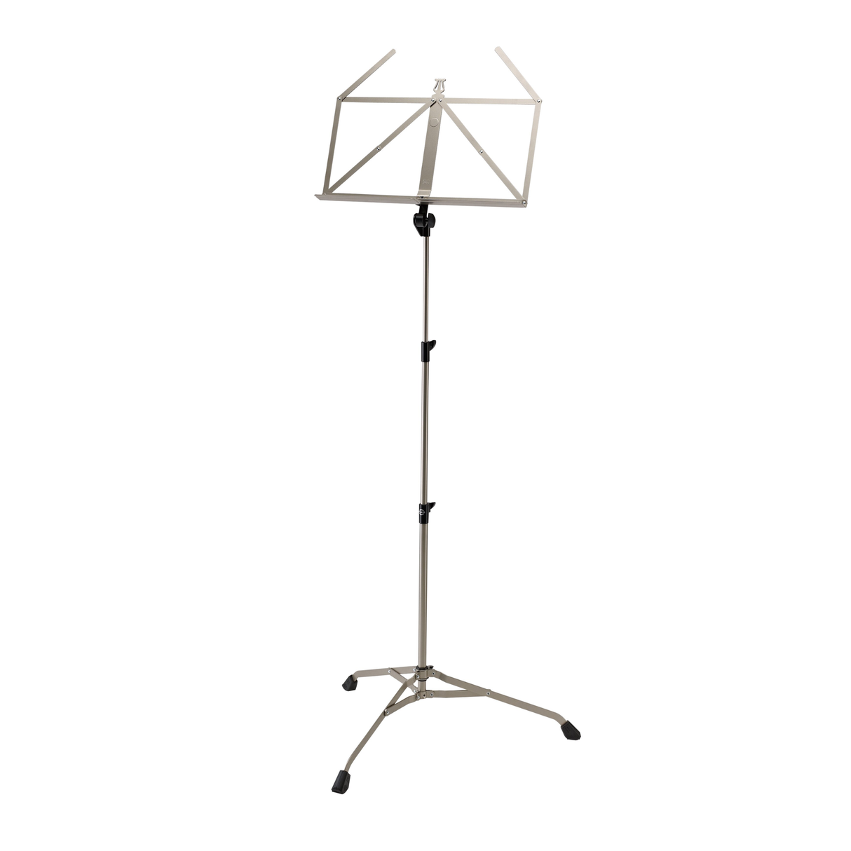 K&M 107 special music stand, nickel coloured
