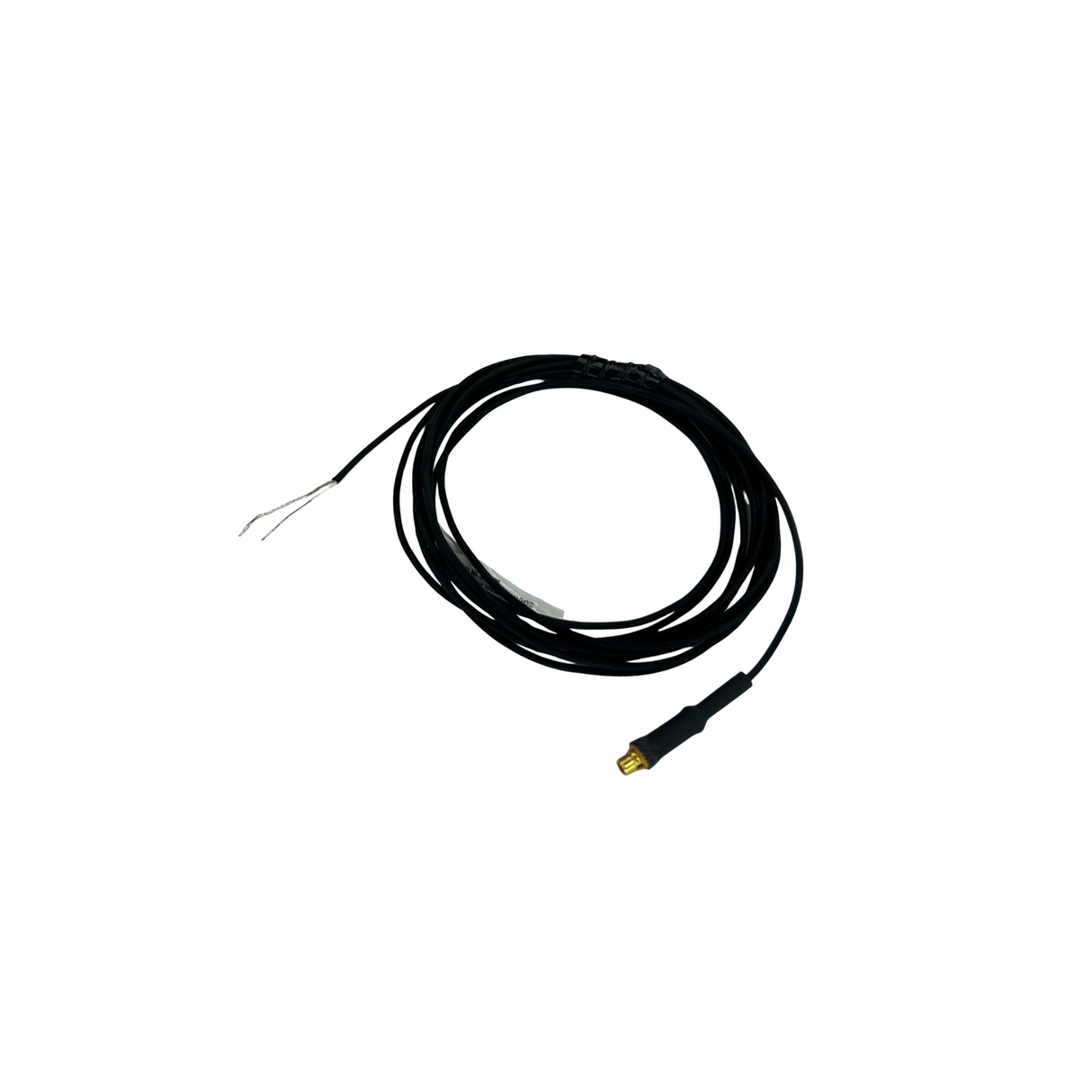 Countryman standard cable only; for E6 (round EarSet) microphone to pigtails, 1mm cable, black