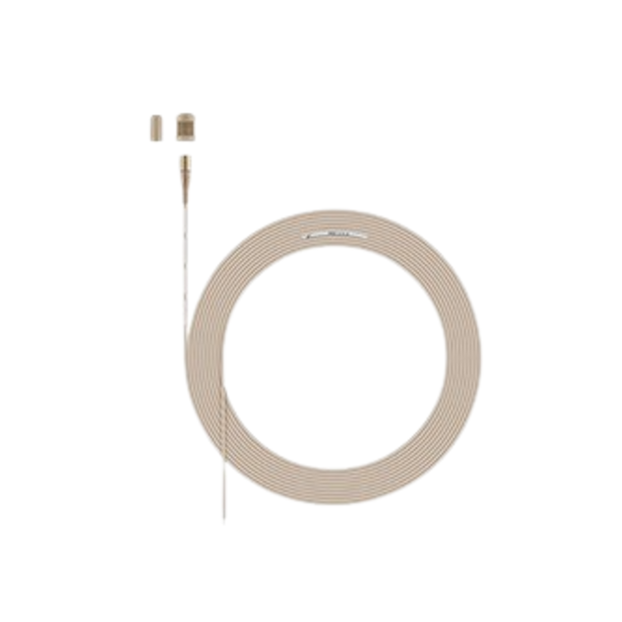 Sennheiser MKE 1-5-3 Miniature clip-on microphone, omnidirectional, open end, 4 m long, beige