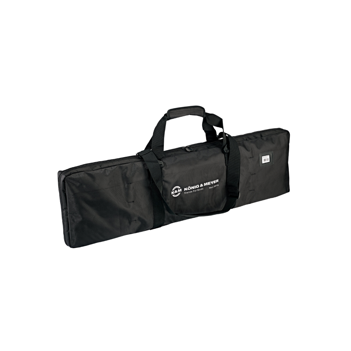 K&M 26019 nylon carry bag; for 3 round base stands