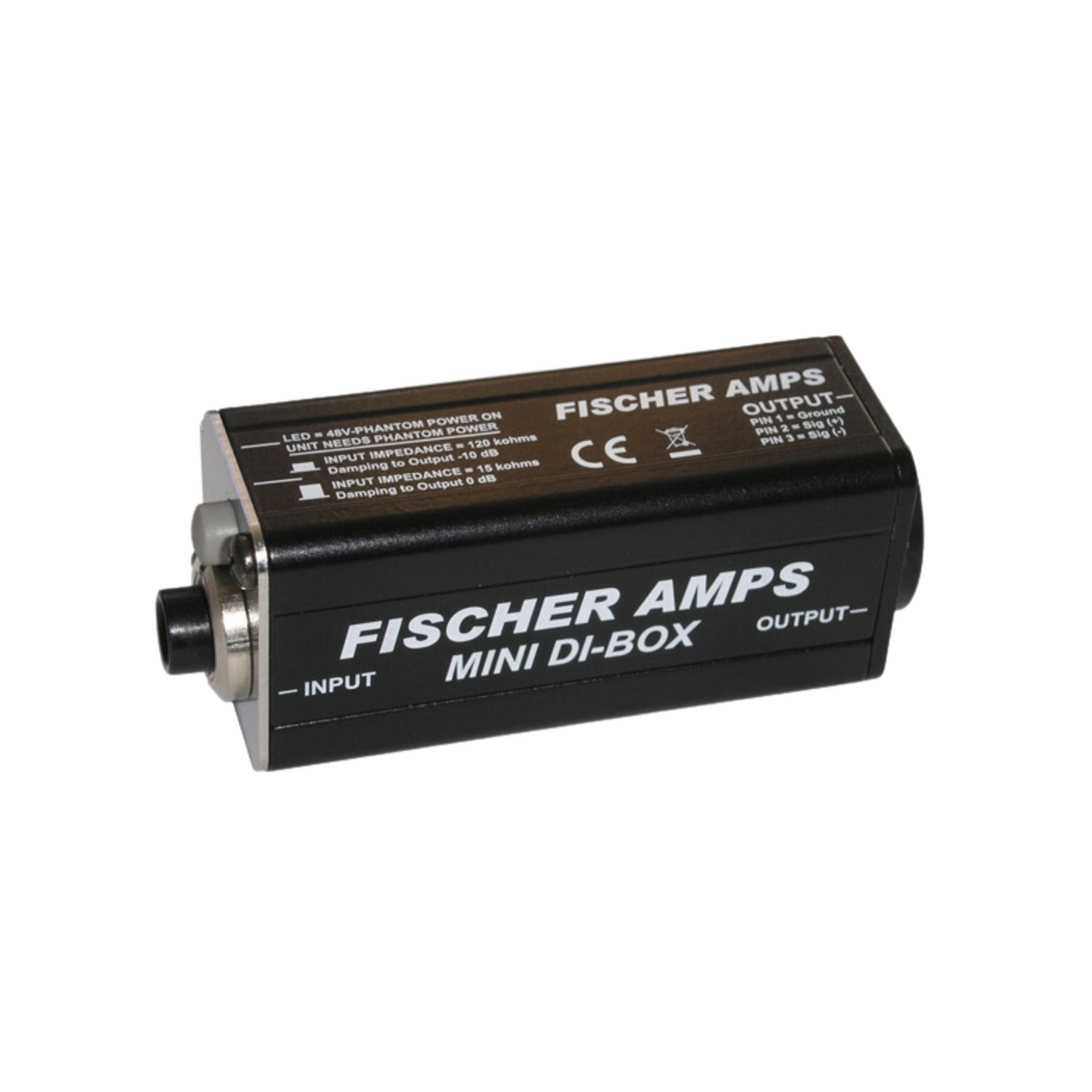 Fischer Amps mini active DI box (requires 48V phantom power)