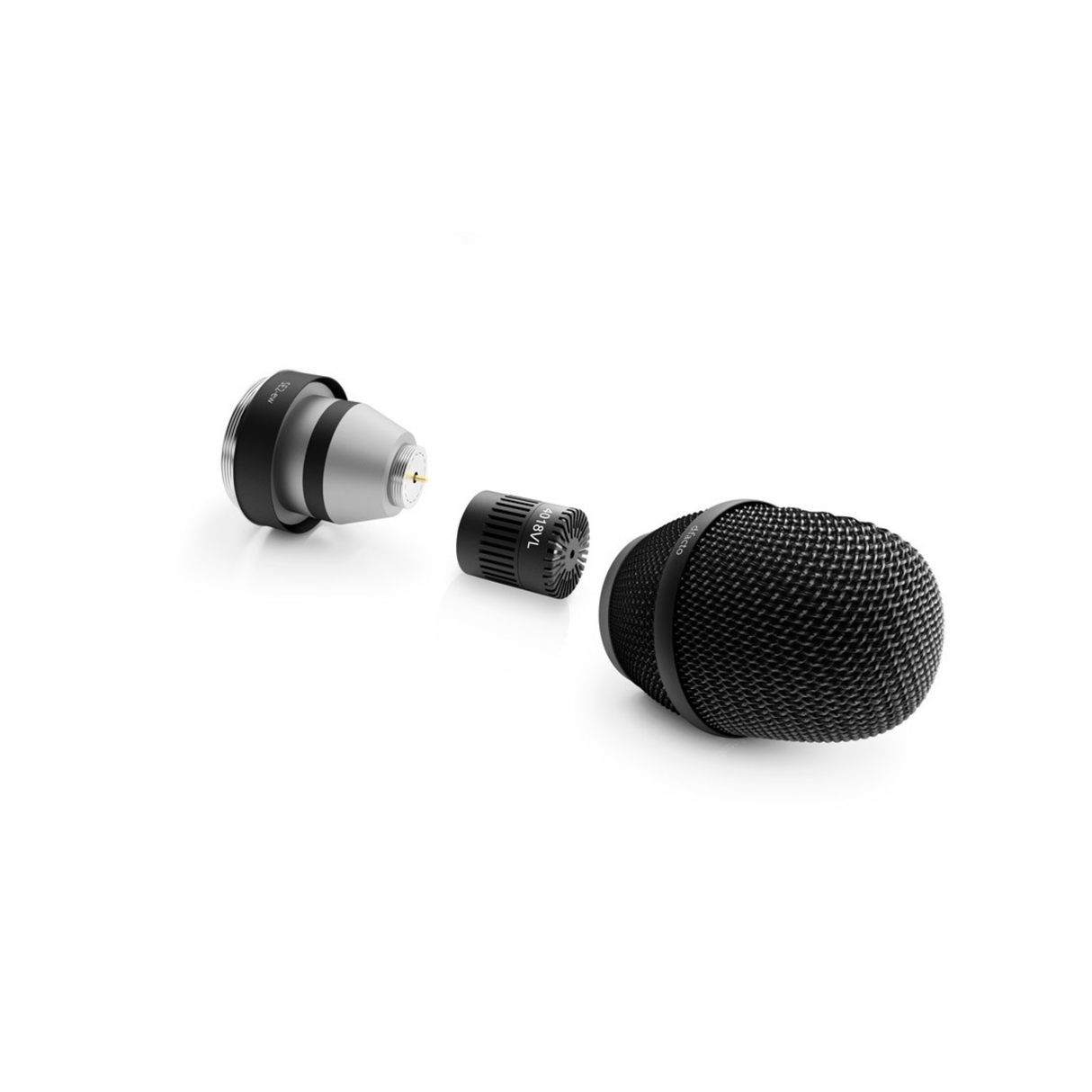 DPA d:facto™ 4018VL Linear Supercardioid Mic, SE2-ew Adapter (Sennheiser 2000/6000/9000/D1), Black