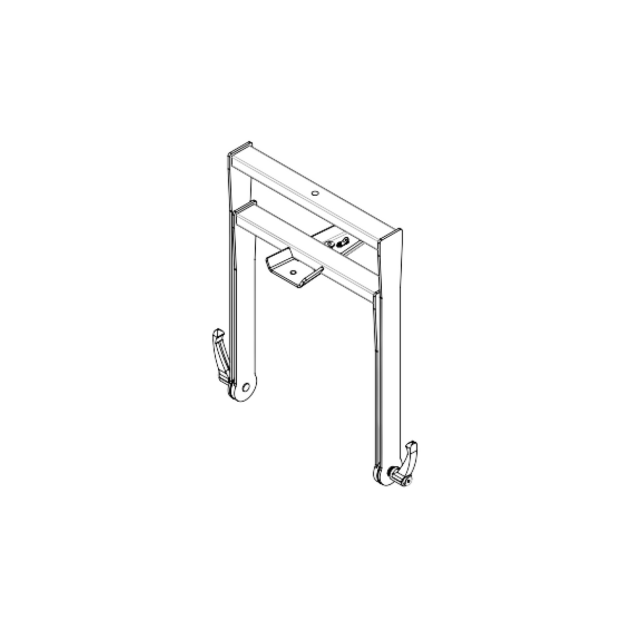 EM Acoustics FC-R12v Vertical flying cradle for R12, black