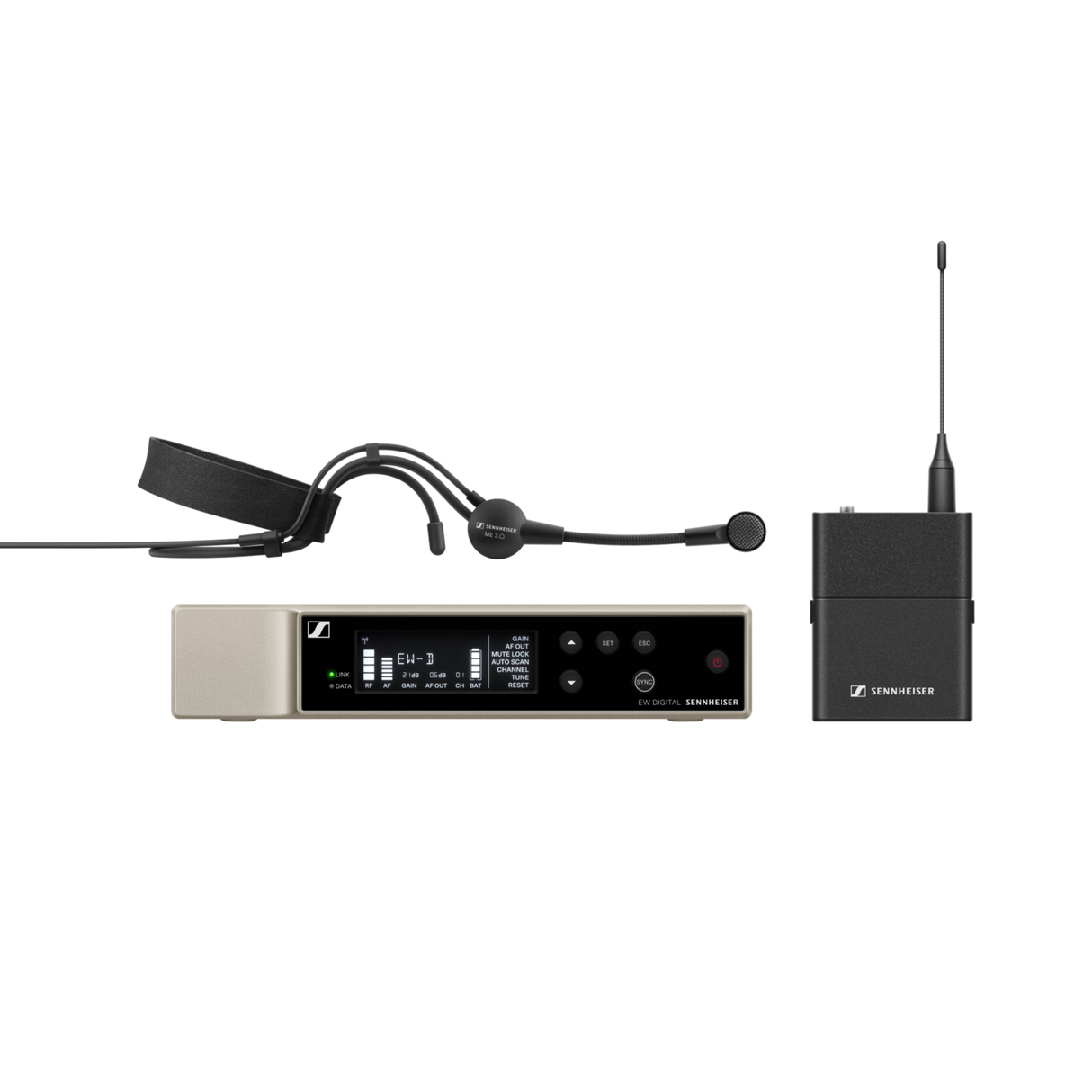 Sennheiser EW-D ME3 SET (U1/5) Digital wireless headmic set