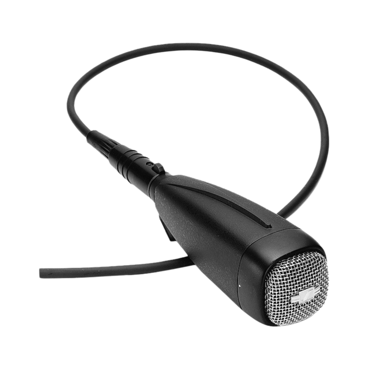 Sennheiser MD 21-U ENG microphone, dynamic, omnidirectional, 3 pin XLR-M, 3/8” tripod thread, black