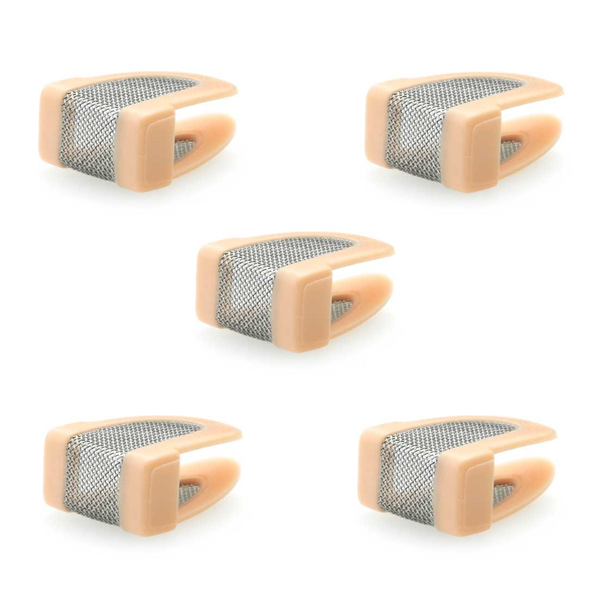 DPA Slim Makeup and Moisture Filter, Beige, 5 pcs