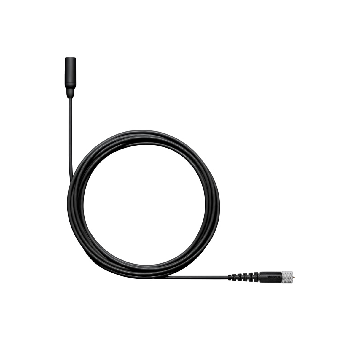 Shure Omnidirectional Condenser Microphone  (Low-sens) with 1.6mm cable & MDOT connector (Black)