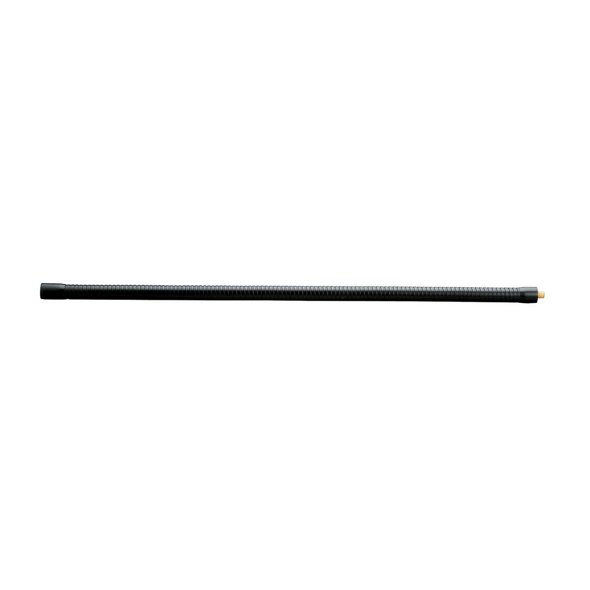 K&M 228 gooseneck, 3/8in male - female, 18.5mm diameter, 600mm, black