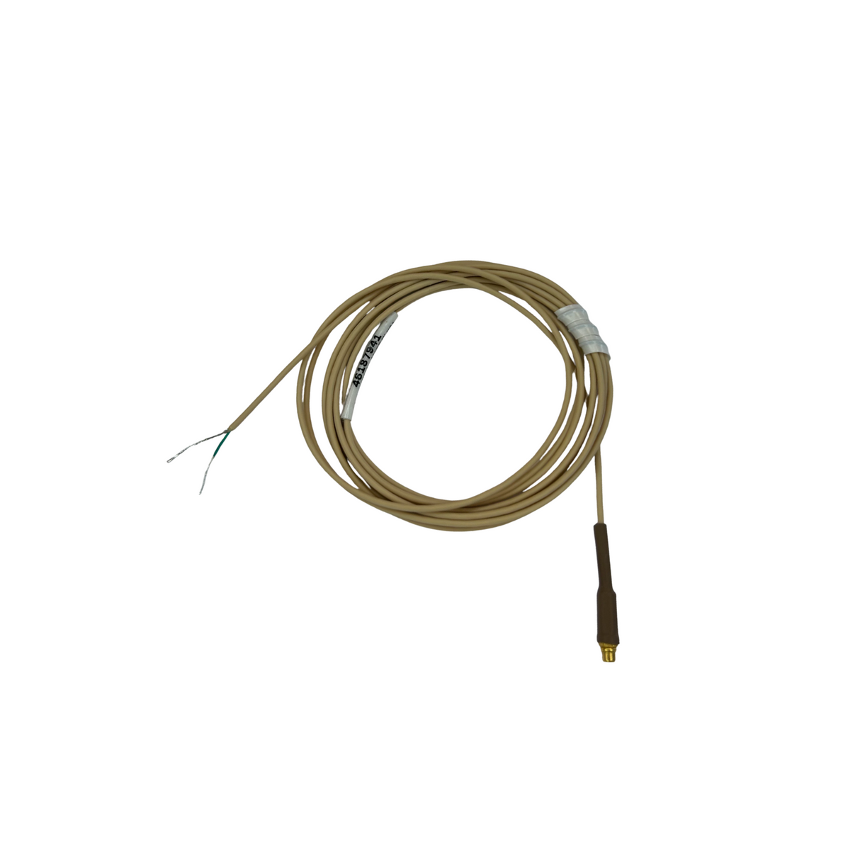 Countryman standard cable only; for E6 (round EarSet) microphone to pigtails, 1mm cable, light beige