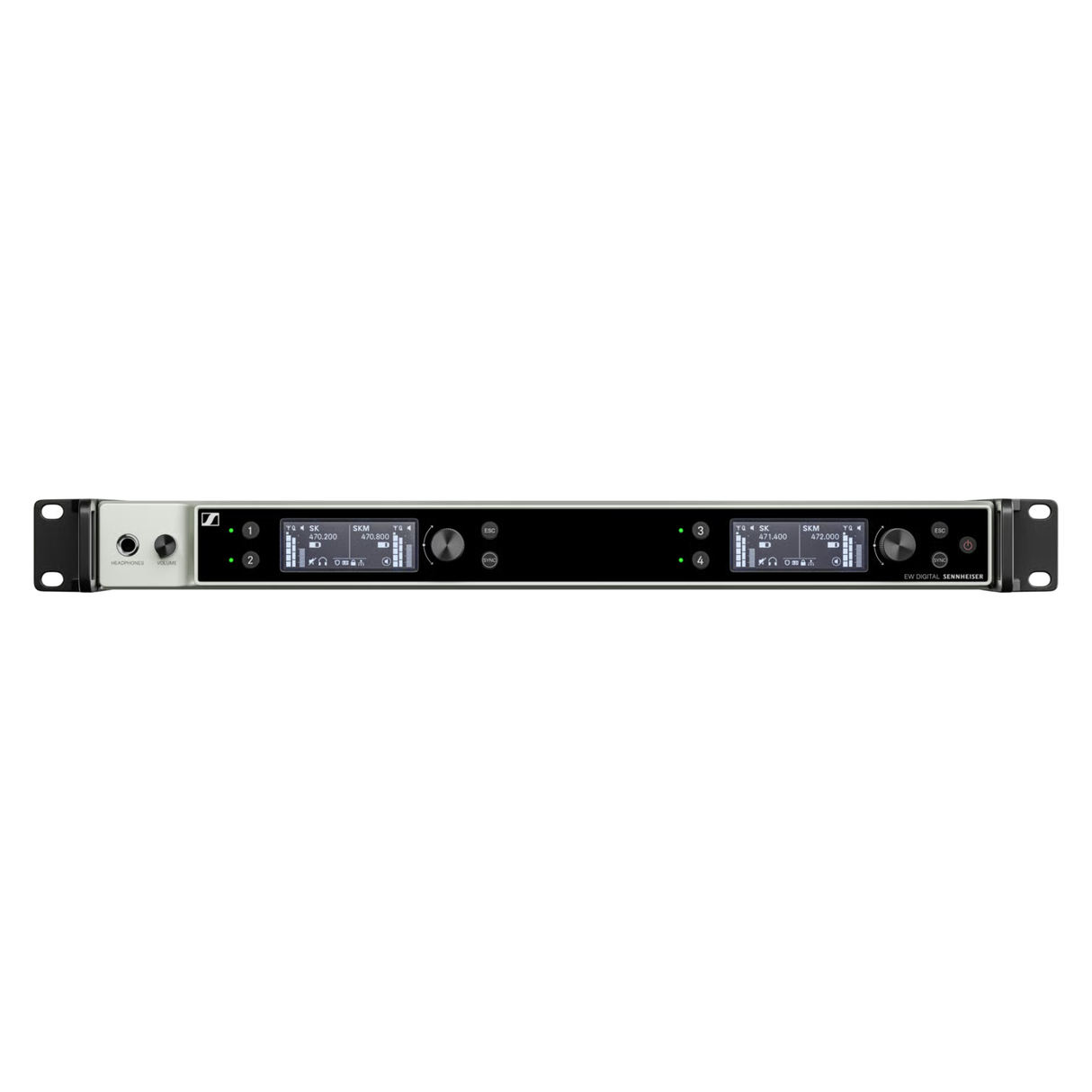 Sennheiser EW-DX EM 4 DANTE (U1/5) 4 channel digital full-rack (19“) receiver with Dante®
