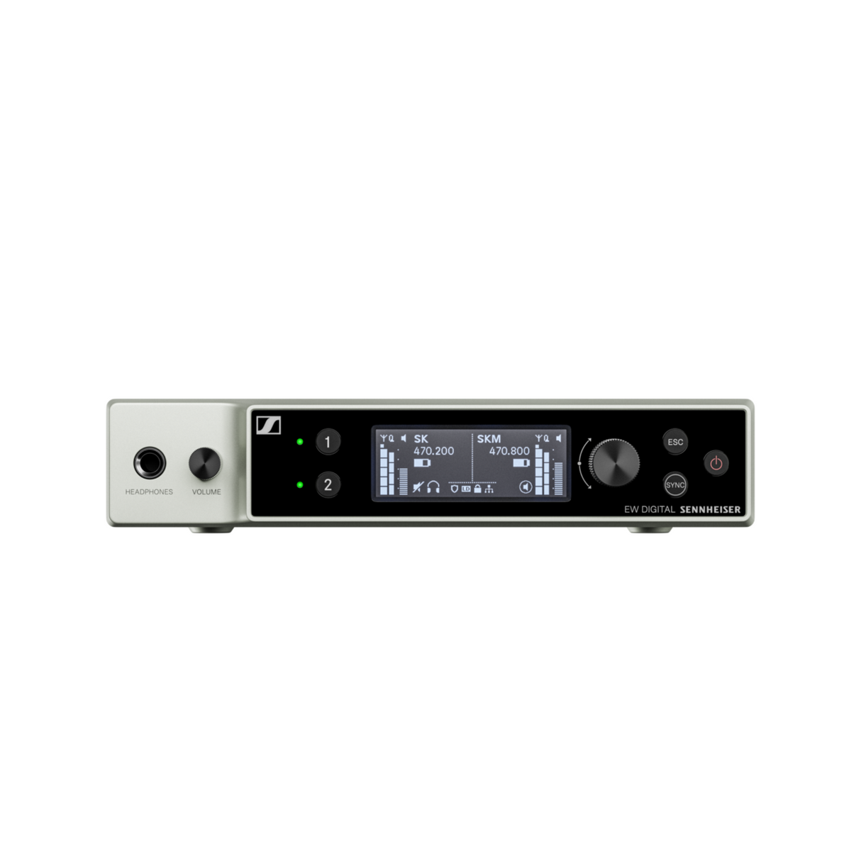 Sennheiser EW-DX EM 2 (U1/5) 2 channel half-rack (9,5“) non-Dante® receiver