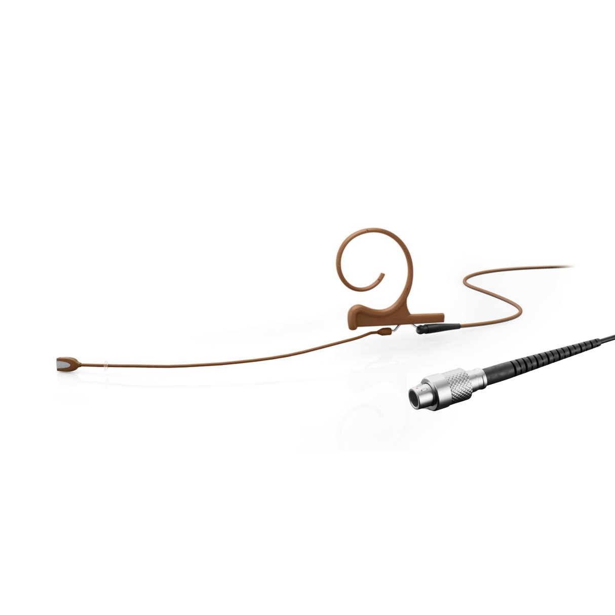 DPA 4188 CORE Directional Flex Earset Mic, 120 mm Boom, Brown, 3-pin LEMO