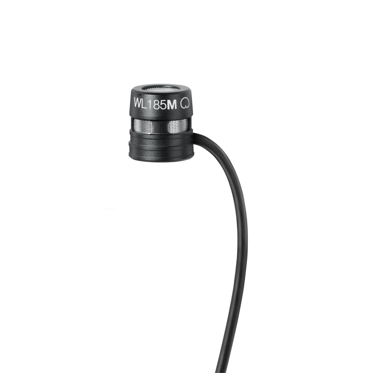 Shure WL185MB/C-LM3 Low-profile Cardioid Lavalier Microphone, Lemo, black