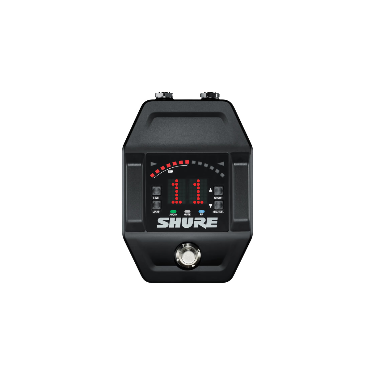 Shure GLXD6+ Dual Band Guitar Pedal receiver.