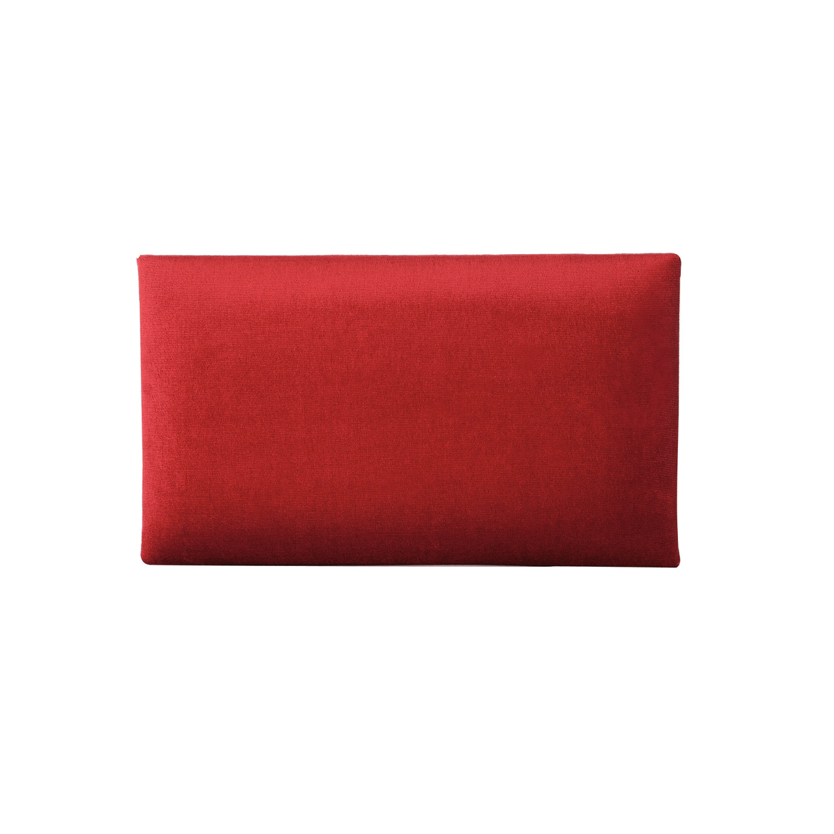 K&M 13802 seat cushion, velvet, red