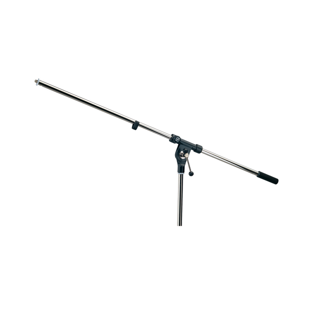 K&M 211 boom arm with t-bar, nickel