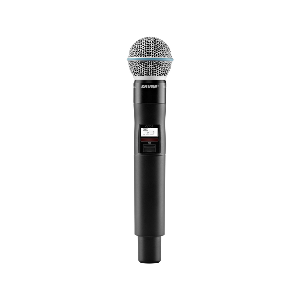 Shure Beta 58A with QLXD2 Handheld Transmitter